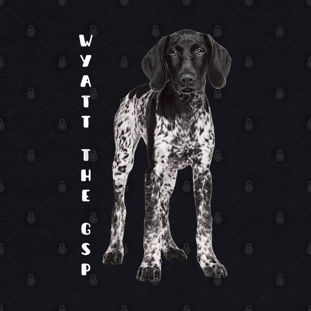 Wyatt the GSP- Gentlemanly Sporty Dog by TaansCreation 